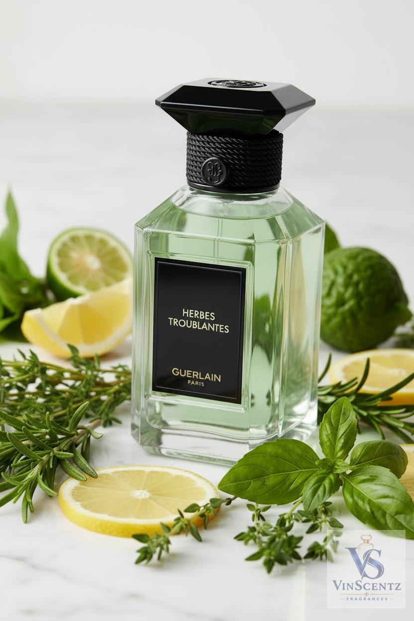 guerlain-herbes-troublantes-Decant-Travel Size 3ml-5ml-8ml-30ml-VinScentzfragrances