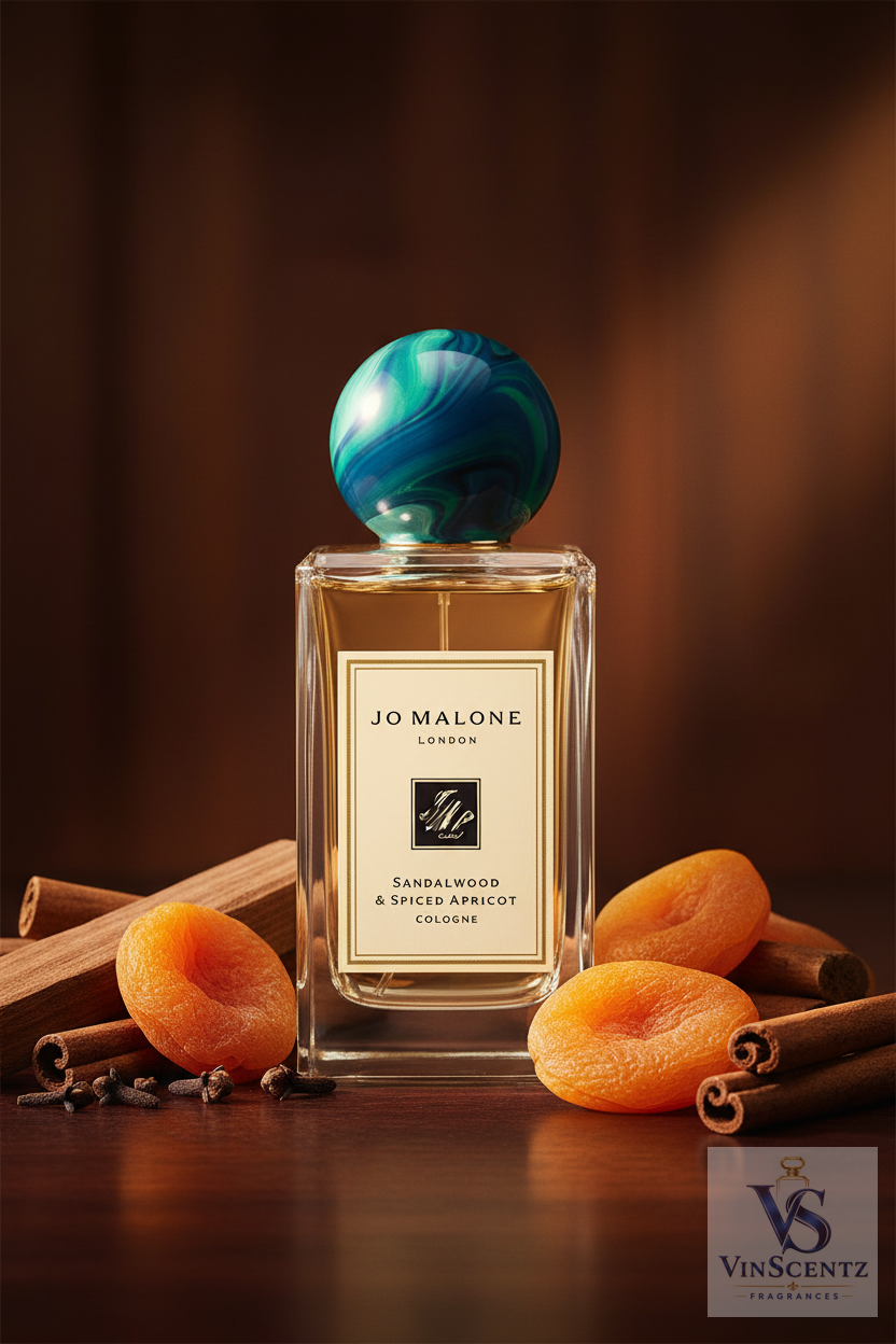 jo-malone-sandlewood-&-spiced-apricot-Decant-Travel Size 3ml-5ml-8ml-VinScentzfragrances